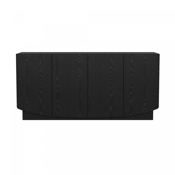 Ardea Contemporary 60\" Sideboard in Black Buffet 