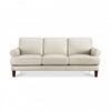 Hydeline Sarina Leather Sofa - Vanilla 