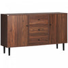 HOMCOM Kitchen Sideboard with 2 Cabinets 3 Drawers Buffet Table