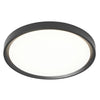Dainolite Frida Flush Mount 30w Sandy Black Finish Lamp