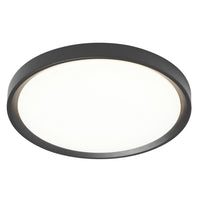 Dainolite Frida Flush Mount 30w Sandy Black Finish Lamp