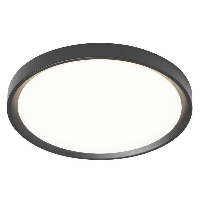 Dainolite Frida Flush Mount 30w Sandy Black Finish Lamp