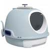 Pawhut Enclosed Cat Litter Box, Covered Litter Box With Lid And Scoop, Cat Box Enclosure With Pull-o