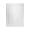 Foundry 30 Inch All-Glass Rectangular Mirror In Chrome 