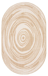 Ping Taupe Area Rug - 5'0
