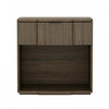 Clive Mid-Century Modern 22\" Nightstand in Walnut (1-Drawer) 