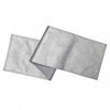 Lurex Table Runner 72\" Silver Reindeer