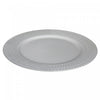 Charger Plate Braids Silver 13\" - Set of 6 Dinnerware
