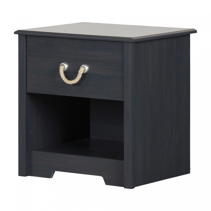 Aviron 1-Drawer Nightstand - Blueberry 