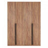 Lee Modern 32\" Wardrobe Closet in Golden Brown - Set of 2 Armoire 