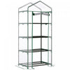 Outsunny 28\" X 20\" X 63\" Portable Greenhouse With 4 Tier Shelves Outdoor Hot House Plant Flower Gree