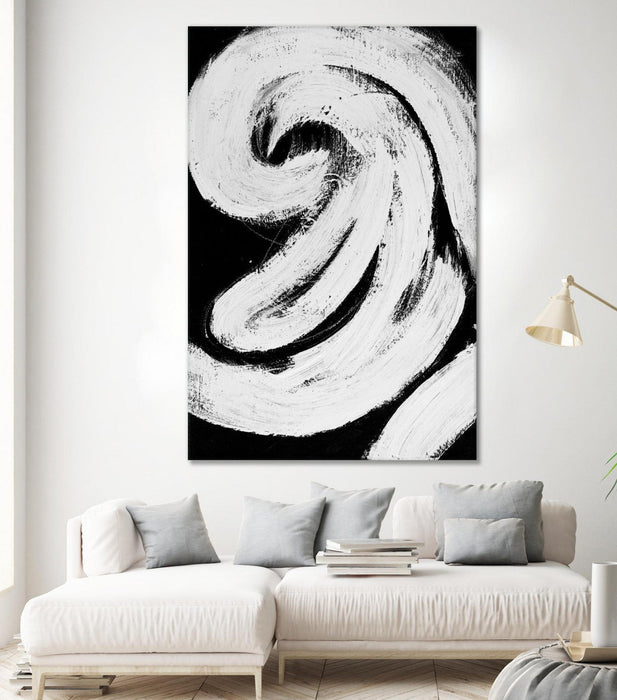 \"Loosely Intertwined Ii\" Giant Art 84x54 Wall Art