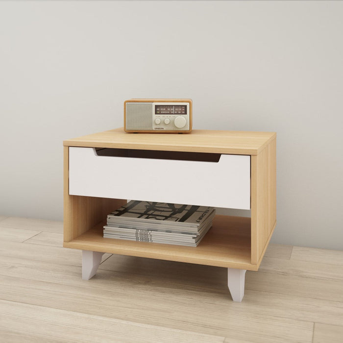 Nordika Nightstand - Natural Maple 