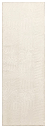 Elion Contemporary Cream Washable Rug 2'8