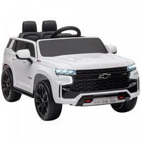 Aosom 12v Licensed Chevrolet Tahoe Powered Ride-On Car, Kids Ride On Car With Remote Control, 3 Spee