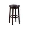 Maya Faux Leather Barstool - Brown