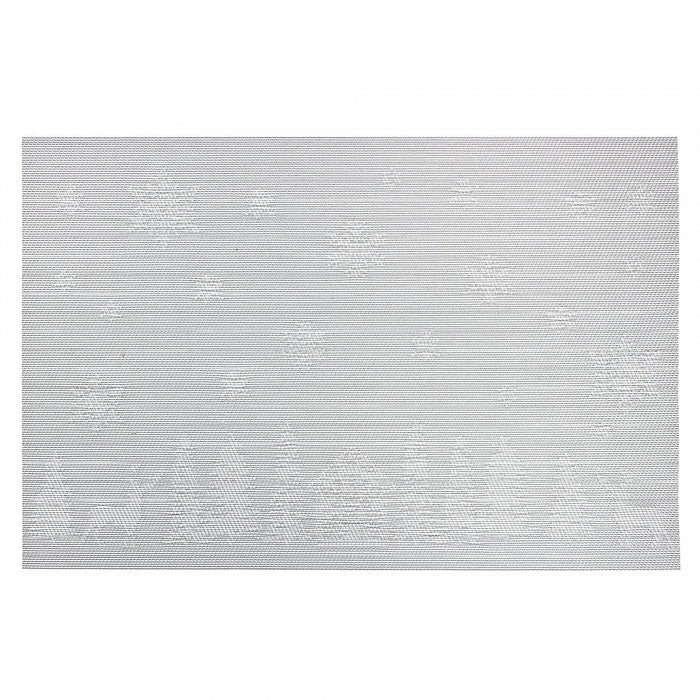 Vinyl Placemat Winter Forest Silver - Set of 12