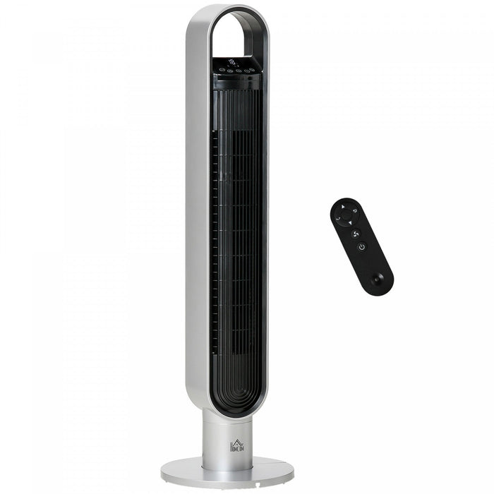 Homcom 39\" Cooling Tower Fan With Oscillating And Timer