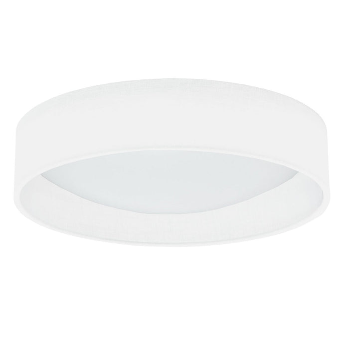 Dainolite Cfled Flush Mount 15\" Ivory Shade Lamp