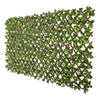 PVC Expandable Trellis 36\"x 72\" Gardenia Leaves 