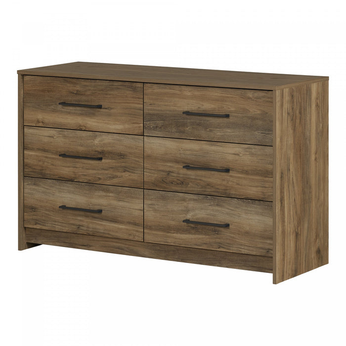 Londen 6-drawer Dresser - Natural Mango 