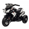 Qaba Kids Motorcycle, 6v Battery Powered Ride On Motorcycle With Music, Horn, Headlights, 3 Wheels Electric Bike For Kids, Gift For Boys & Girls, Black