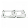 Outsunny 95\" X 47\" X 30\" Pop Up Mini Greenhouse With Roll Up Doors & Portable Zipper Bag For Plants 