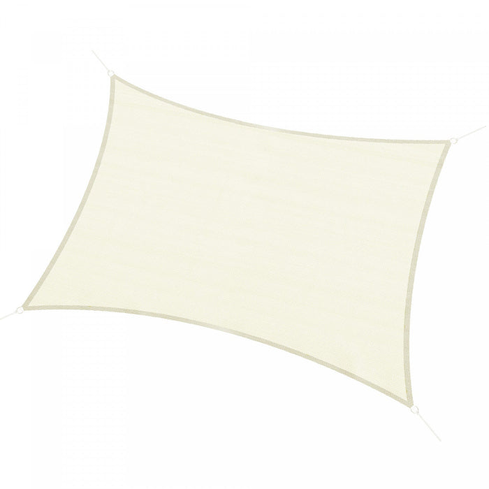 Outsunny Rectangle 10' X 13' Canopy Sun Sail Shade Garden Cover Uv Protector Outdoor Patio Lawn Shel