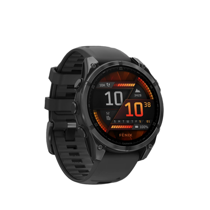 Garmin Fēnix 8 Amoled Smartwatch 47mm - Gps, Compass, Gyroscope And Barometric Altimeter Slate Grey 