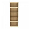 Rivington Modern 28\" Open Bookcase in Natural Oak 