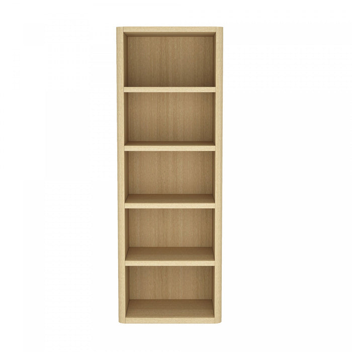 Rivington Modern 28\" Open Bookcase in Natural Oak 