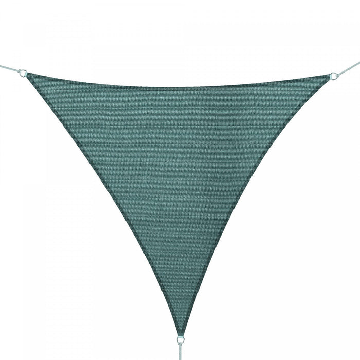 Outsunny Triangle 10’ Canopy Sun Sail Shade Garden Cover Uv Protector Outdoor Patio Lawn Shelter Wit