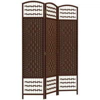 Homcom Folding Room Divider 5.6 Ft Privacy Screen Panel