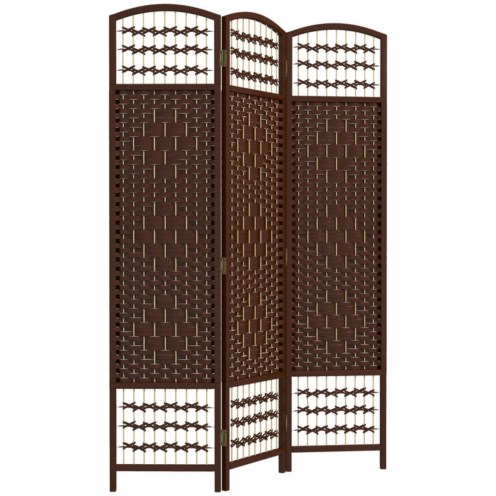 Homcom Folding Room Divider 5.6 Ft Privacy Screen Panel