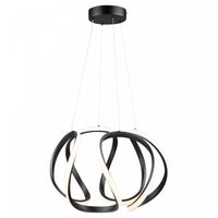 Mira 30 W LED Pendant Black 