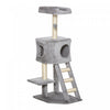 Pawhut 47 Inches Cat Tree, Multi-level Cat Tower With Condo, Cat Climbing Activity Center With Sisal
