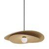 Dainolite Paven LED Pendant 12w Aged Brass Lamp