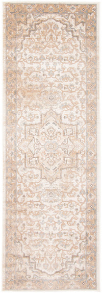 Stassie Ivory Runner Area Rug - 2'8