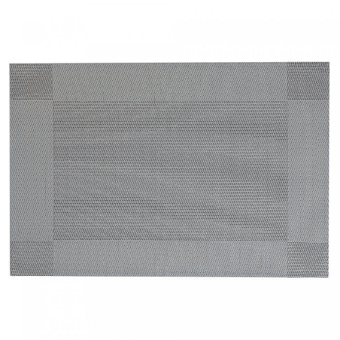 Vinyl Placemat Classic Grey - Set of 12