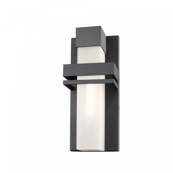 Camden 1-Light Black Outdoor Wall Light 