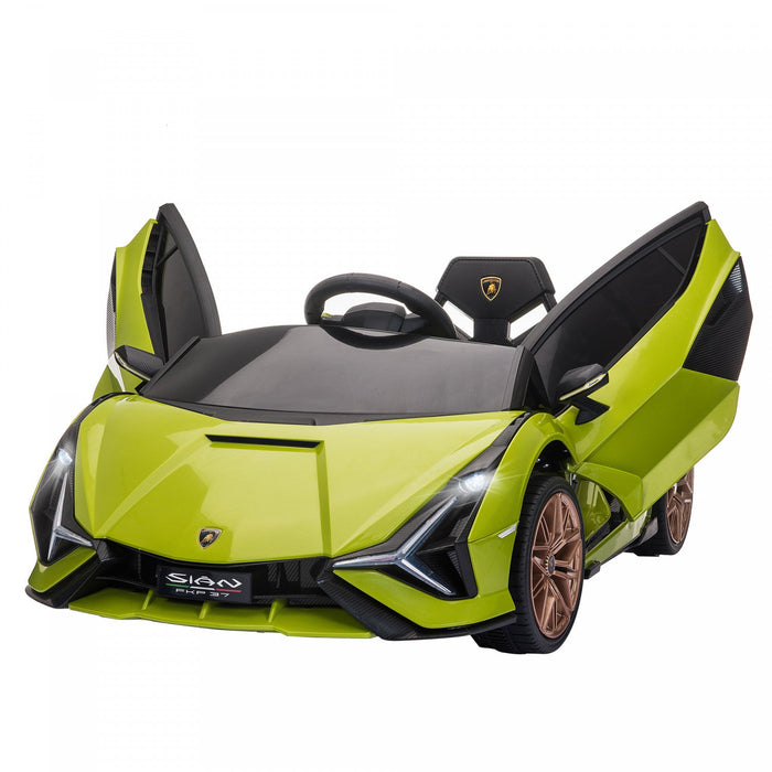 Aosom Compatible 12v Battery Powered Ride-On Kids Electric Ride On Car Toy With Parental Remote Cont