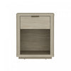 Evelyn Modern 20\" Nightstand in Natural (1-Drawer) 
