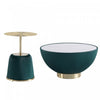 Anderson Modern 2-Piece Coffee Table & End Table Set in Green 