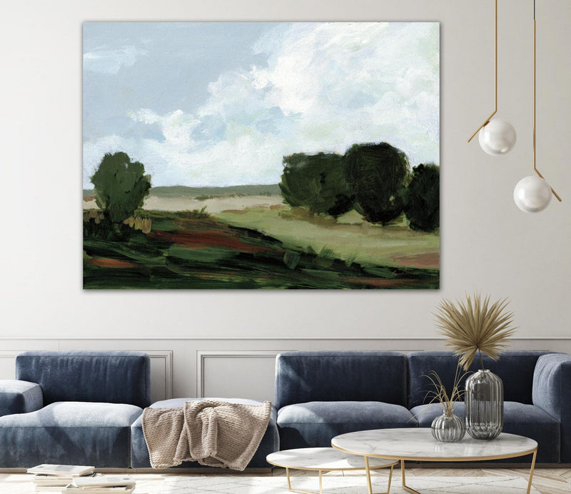 \"Green Grove\" Giant Art 72x54 Wall Art