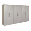 Hangups 108-inch 3-piece Garage Storage Cabinet Set E - Light Gray 