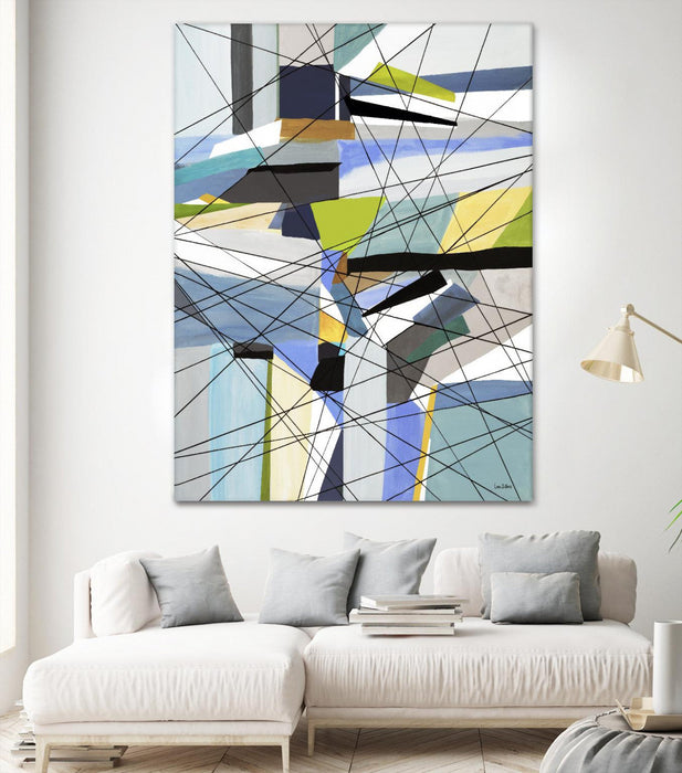 \"Sidewalkcafe\" Giant Art 72x54 Wall Art