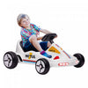 Qaba Go Kart For Kids, 6v Electric Battery Powered Ride-On Car With Music, Light, Horn, For Toddlers