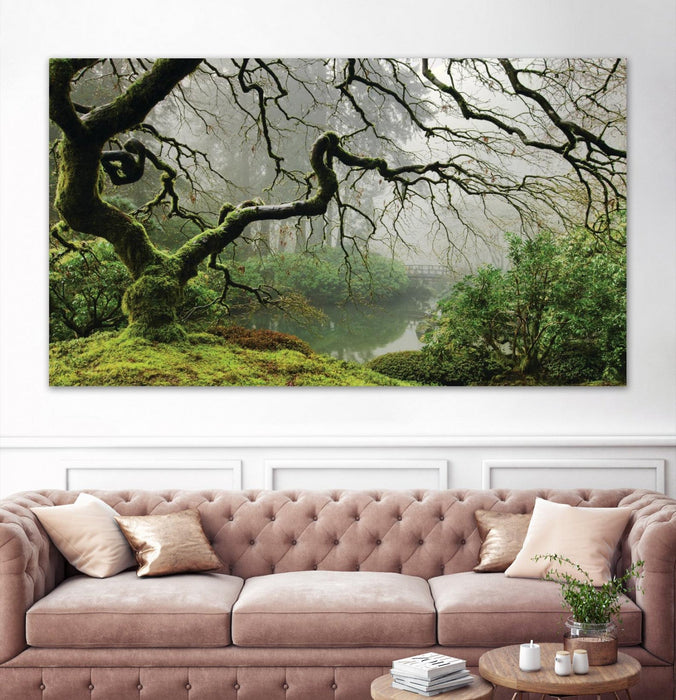 \"Garden Mist\" Giant Art 84x48 Wall Art