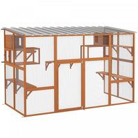 PawHut Catio Outdoor Cat Enclosure, 76