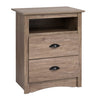 Salt Spring Tall Nightstand - Drifted Grey
